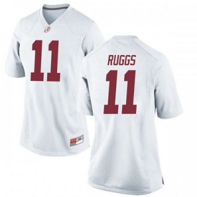 Women's Alabama Crimson Tide #11 Henry Ruggs III White Game NCAA College Football Jersey 2403QNYP6